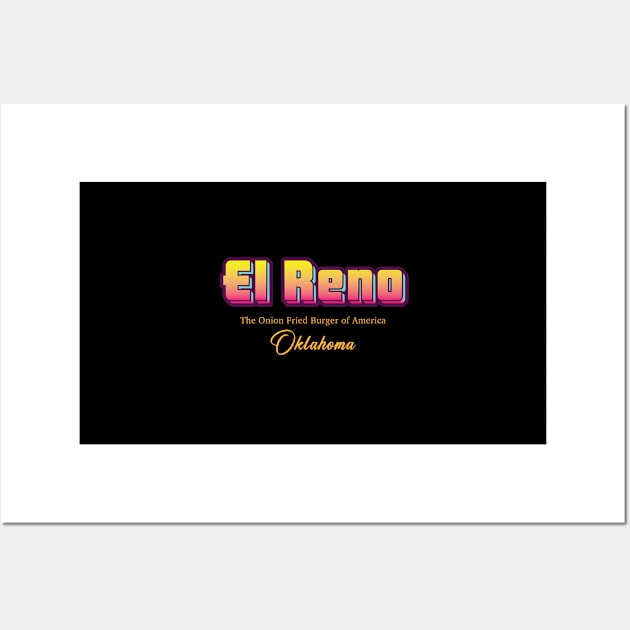 El Reno Wall Art by Delix_shop